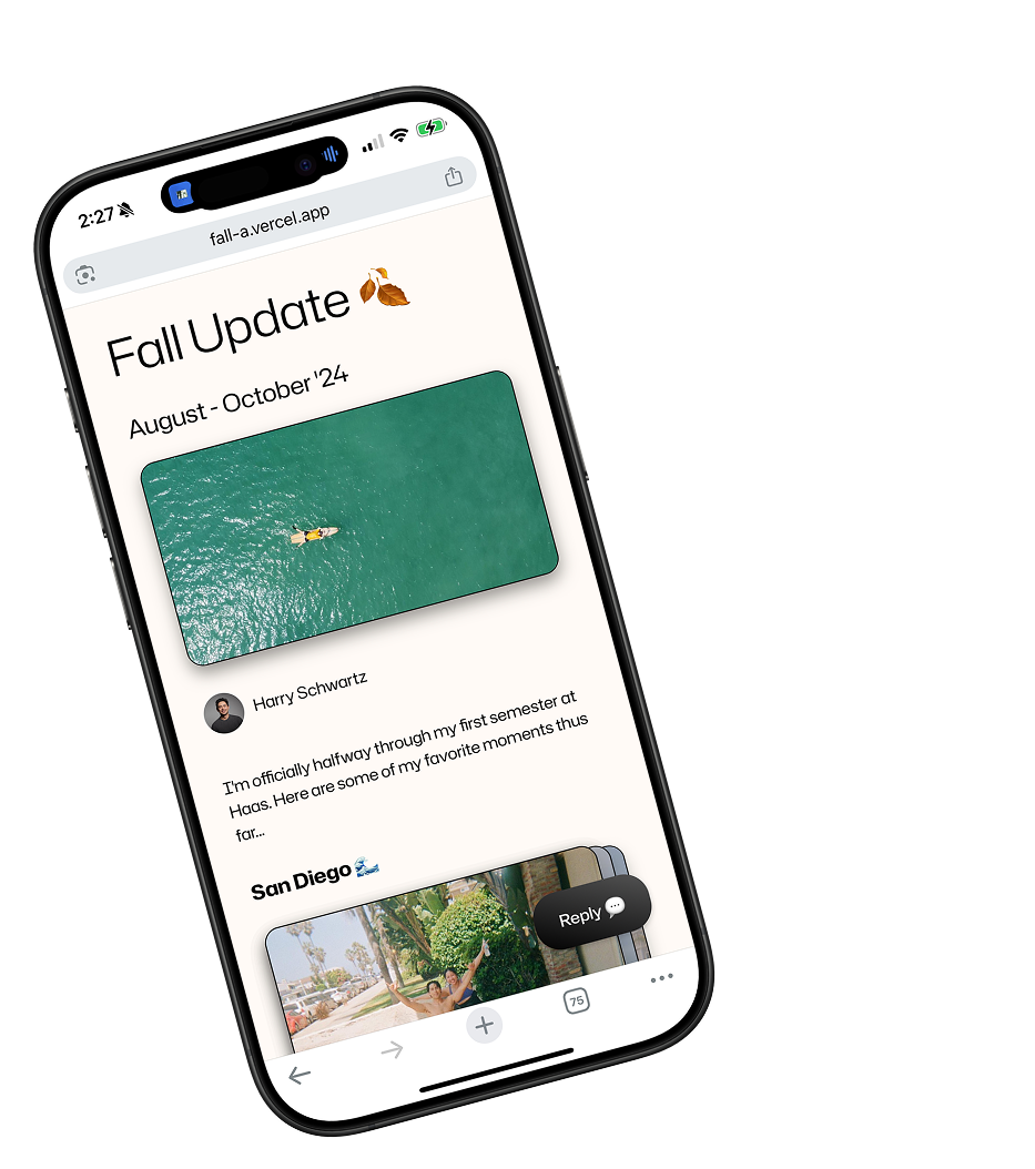 Ketchup app mockup